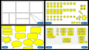 comic book sample slides